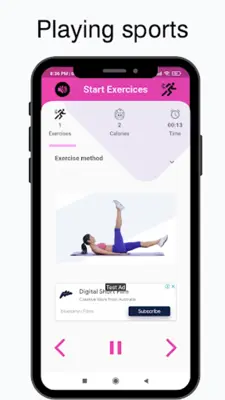 sport exercise for women android App screenshot 2